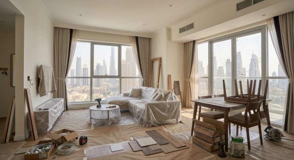 apartment renovation downtown dubai